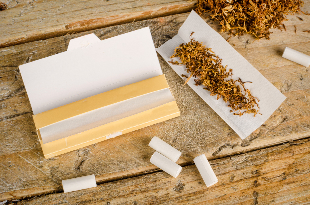 Filtros Raw o boquillas de cartón para cigarros de liar