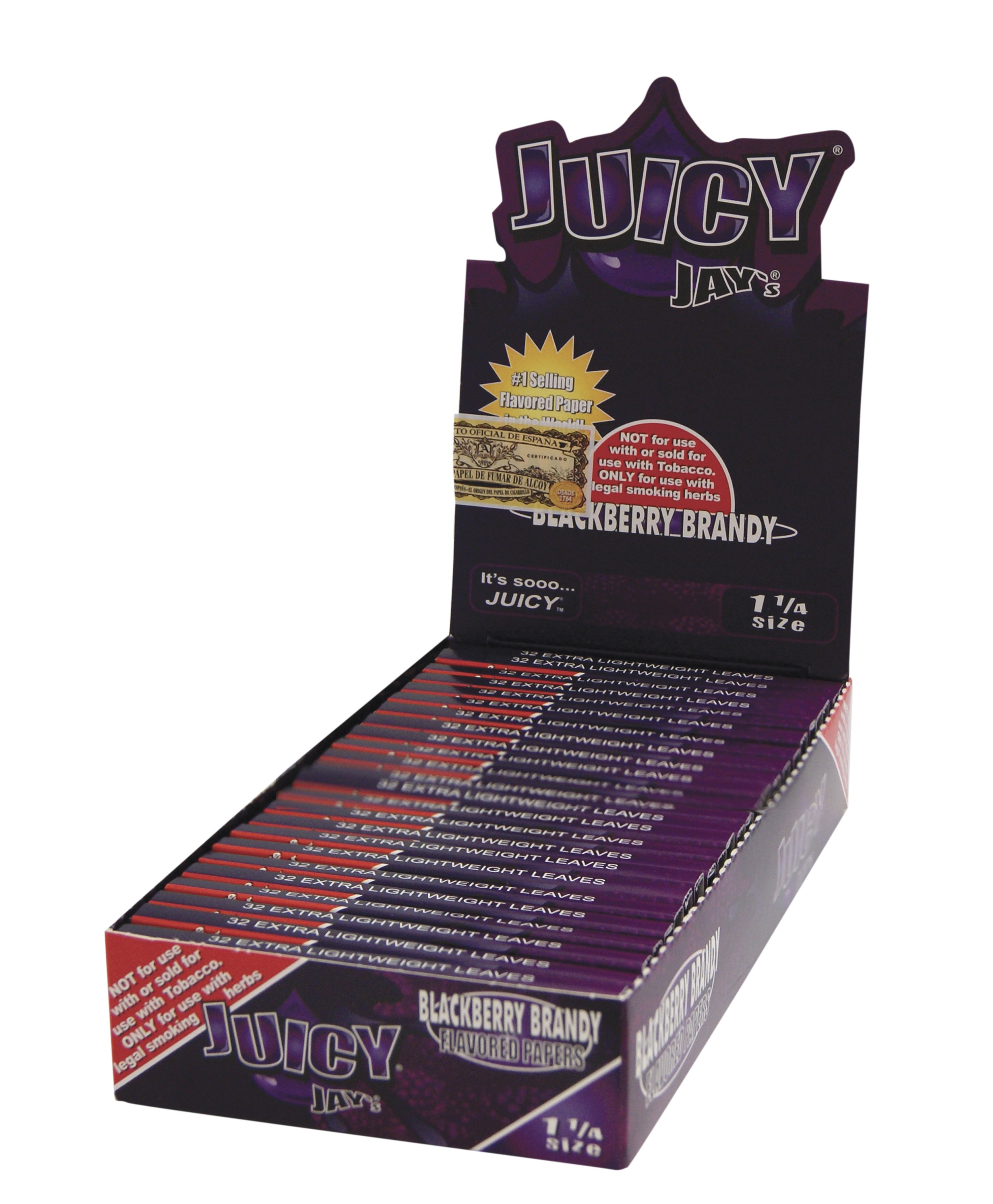 Juicy Jay´s 1 ¼ - Blackberry