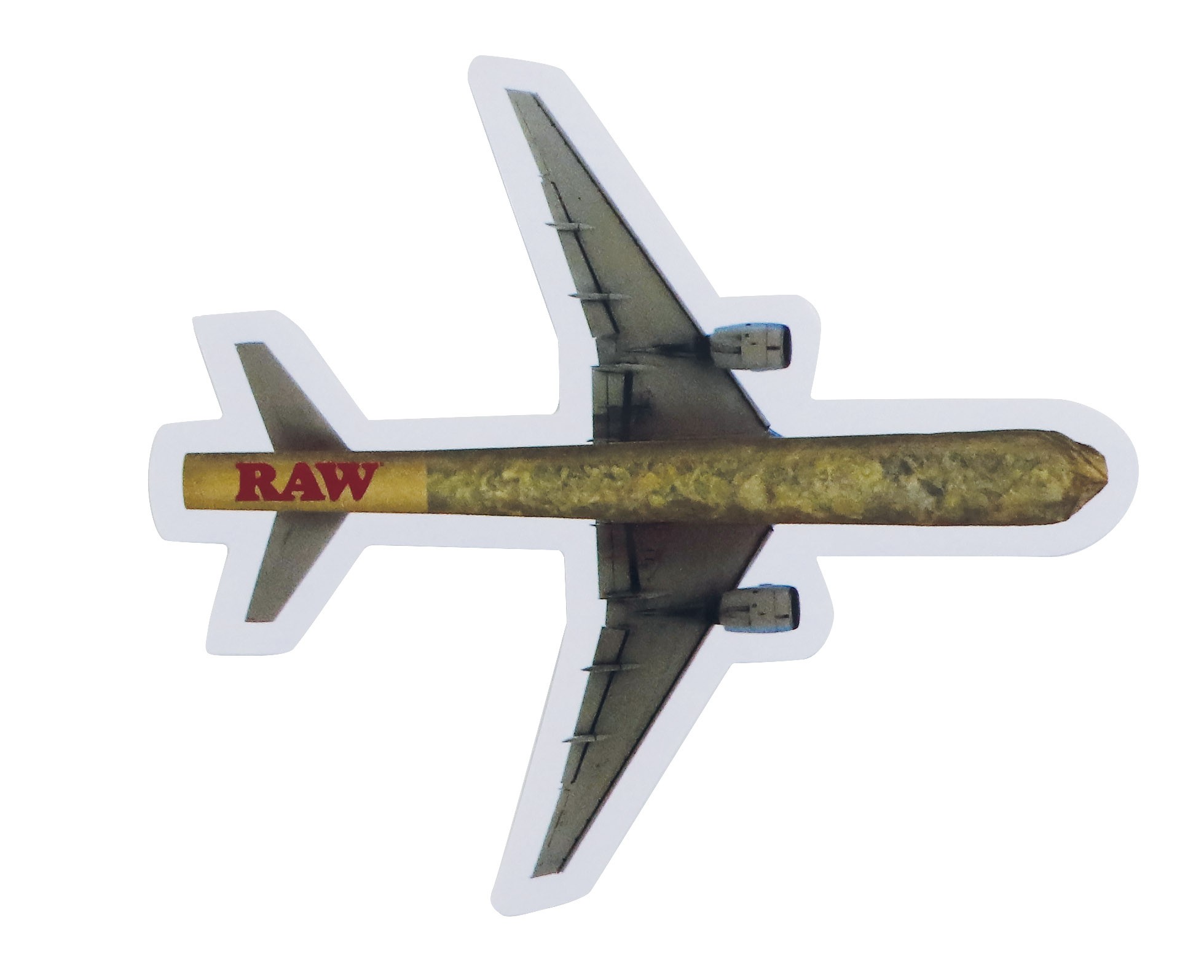 Pegatina Raw Aeroplane 