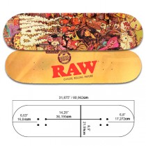 RAW Skateboard - Japan & Classic medidas