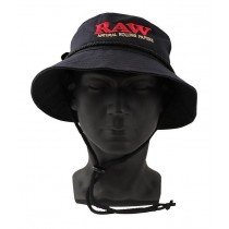 Raw Bucket Hat Negro 