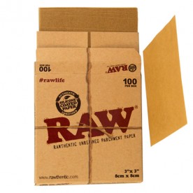 Raw Papel Pergamino cajita (100 units)