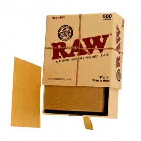 Raw Papel Pergamino Caja. (500 pcs)
