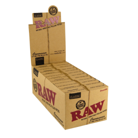 Caja Raw Connoisseur 1 ¼ Prerolled Classic