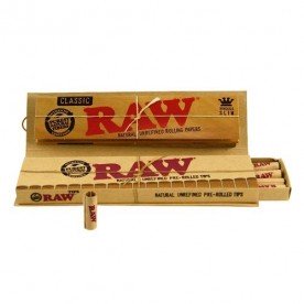 Raw King Size Connoisseur Pre-rolled Classic